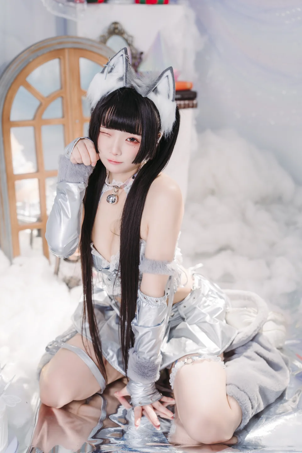 落落Raku - No.058 Malymoon銀狐 [19P-328MB] tg@simisebaisi 【丝足阁】009.webp